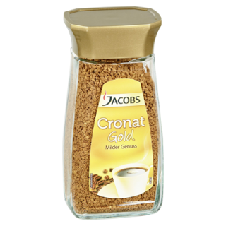 Jacobs Cronat Gold Instant - Kaffee - 1 x 150 g Glässchen