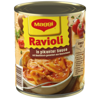 Maggi Ravioli in pikanter Sauce 800 g Dose