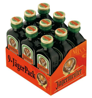 Jägermeister  35 % Vol. - 0,02 l Packung