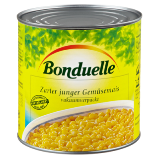 Bonduelle Gemüsemais zart, jung - 2,65 l Dose