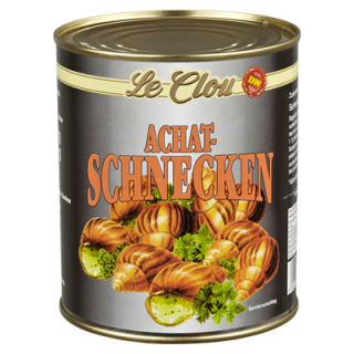 Le Clou Achatschnecken 120 Stück - 850 ml Dose