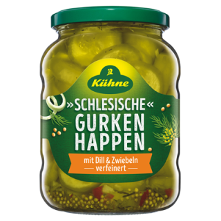 Kühne Schlesische Gurkenhappen - 1 Tiegel