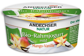 Andechser BIO Rahmjoghurt 10 % Fett - 150 g Becher