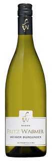 Wassmer Weißer Burgunder QbA Weißwein - 0,75 l Flasche