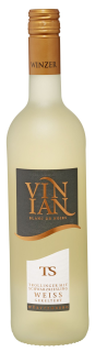 Aurum Weißwein Vinian Trollinger mit Schwarzriesling Blanc de Noir 10 % Vol. - 0,75 l Flasche