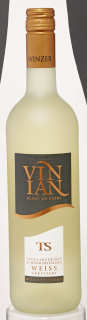 Aurum Weißwein Vinian Trollinger mit Schwarzriesling Blanc de Noir 10 % Vol. - 6 x 0,75 l Flaschen