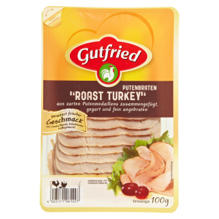 Gutfried Putenbraten Roast Turkey - 100 g Packung