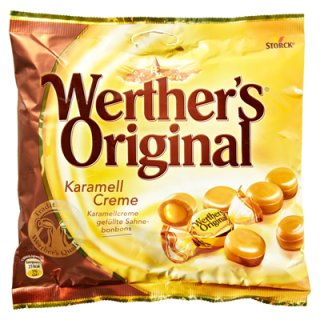 Werthers Original Sahnebonbons Karamell Creme  225 g Beutel