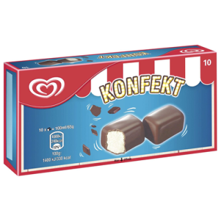 Langnese Eiskonfekt Eispralinen tiefgefroren - 24 x 100 ml Kiste