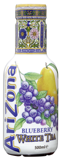 Arizona Blueberry White Tea - 0,50 l Flasche