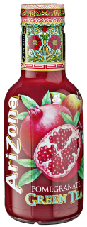 Arizona Pomegranate Green Tea - 0,50 l Flasche