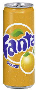 Fanta Orange - 0,33 l Dose