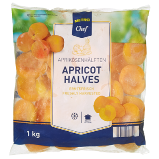 METRO Chef Aprikosen tiefgefroren - 1 kg Beutel