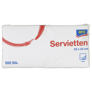 METRO Professional Servietten 40 x 40 cm Weiß...