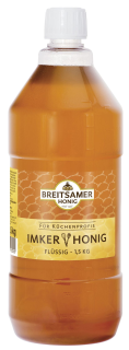 Sonnland Breitsamer Imkerhonig flüssig - 1,50 kg Flasche