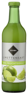 Rioba Limettensaft - 6 x 0,75 l Flaschen