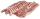 Lamm-Kotelett tiefgefroren, in Scheiben, einzeln geschnitten, aus Neuseeland, vak.-verpackt ca. je kg (ca1-1,5 kg)