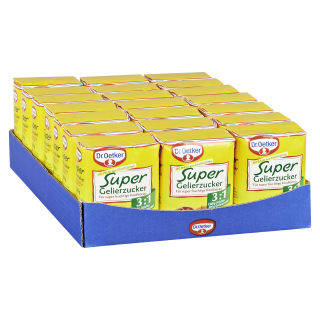 Dr. Oetker Super Gelier Zucker 3:1 - 21 x 500 g Packungen