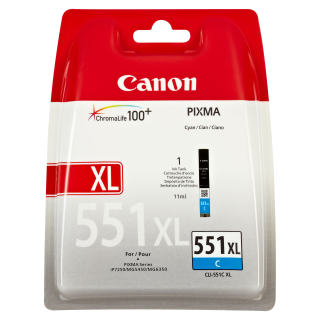 Canon Tintenpatrone CLI 551XL Cyan