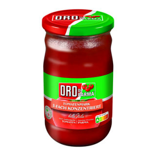 ORO DI PARMA Tomatenmark 3-fach konzentriert - 720 ml Tiegel