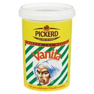 Pickerd Dekor Vanila skandinavische Vanille Spezialität mit gemahlenen Vanilleschoten 100 g Dose