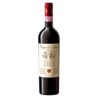 Poggio Al Casone Chianti Superiore Rotwein - 6 x 0,75 l...