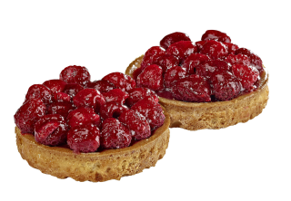 Brioche Pasquier Himbeer Törtchen  tiefgefroren -...