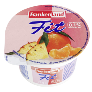 Frankenland Fit H-Fruchtjoghurt verschiedene Sorten 0,1 % Fett 20 x 75 g Becher