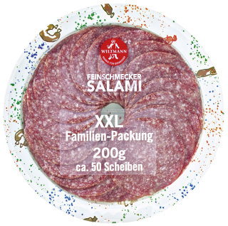 Wiltmann Feinschmecker Salami - 200 g Packung