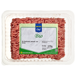 METRO Chef Bio Hackfleisch gemischt ca. 500 g - je kg