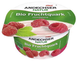 Andechser Bio Fruchtquark Himbeere 4,6 % Fett 150 g Becher