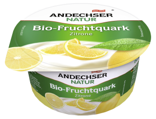 Andechser Bio Fruchtquark Zitrone 4,8 % Fett 150 g Becher