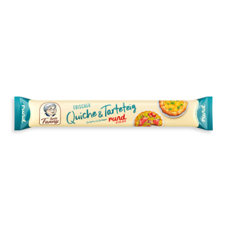 Tante Fanny Frischer Quiche- und Tarteteig - 1 x 300 g Rolle