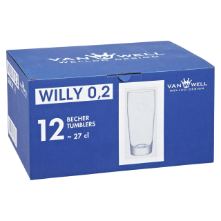 Van Well Willibecher 0,2L geeicht