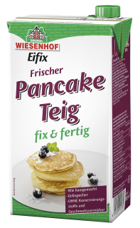 Eifix Frischer Pancake Teig fix & fertig - 6 x 1,13 kg Packungen