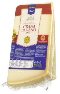 METRO Chef Grana Padano 10 Monate gereift, gekühlt 32 % Fett i.Tr. - ca. 1 kg Stück je kg