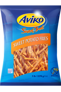 Aviko Sweet Potato Fries tiefgefroren vorgebacken - 2,27 kg Beutel