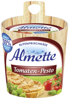 Almette Tomate Pesto Frischkäse - 150 g Becher