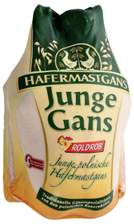 Roldrob Polnische Hafermastgans - 4,00 kg Stück