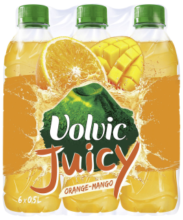Volvic Juicy Orange Mango - 24 x 0,50 l Flaschen