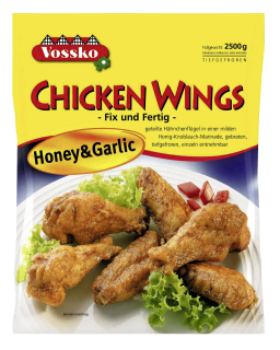 Chicken Wings Honey & Garlic - 2,50 kg Beutel