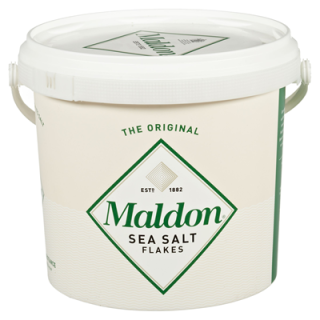 Maldon Sea Salt Flakes Meersalzkristalle - 1,4 kg Eimer