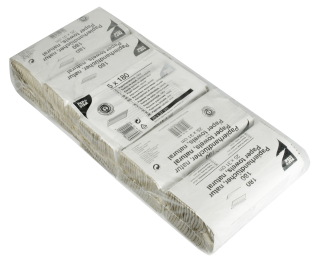 Papstar Handtuchpapier Natur Recycling-Papier 1 lagig - 5 x 180 Blatt