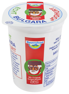 Bayernland Bulgara Natur Joghurt 3,5 % Fett - 500 g Becher