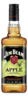 Jim Beam Apple Bourbon Whiskey 35 % Vol. - 0,70 l Flasche