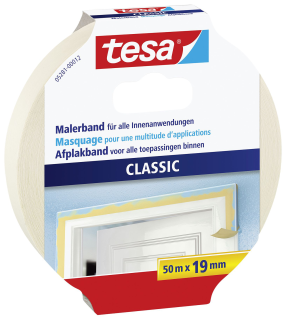 Tesa Krepp Classic Abklebeband - 100 g Stück