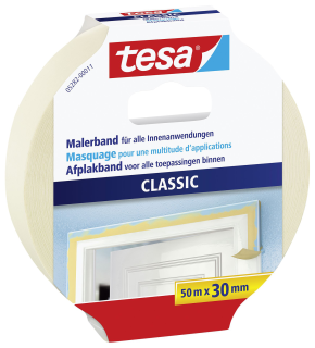 Tesa Krepp Classic Abklebeband - 165 g Stück