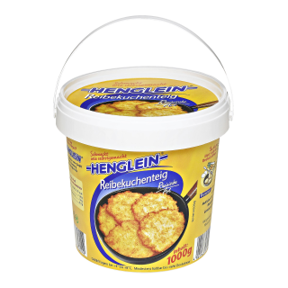 Henglein Reibekuchenteig Rheinische Art - 1,00 kg Eimer