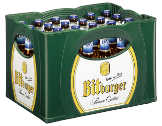 Bitburger Pils Alkoholfrei - 24 x 0,33 l Flaschen
