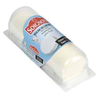 Soignon Ziegenfrischkäserolle im Blister - 1 kg...